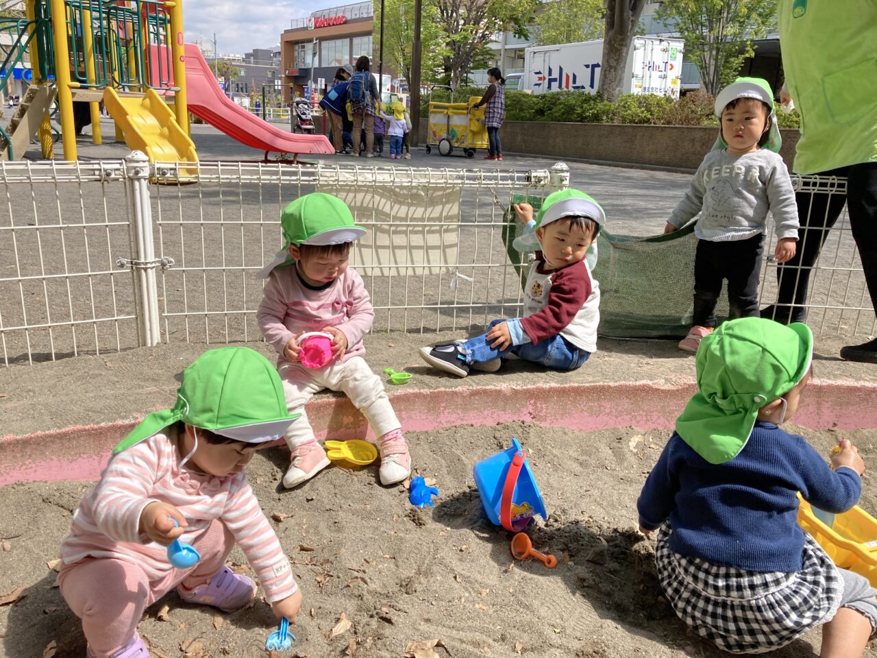 4月12日 月 ぴーまん保育園 上大岡 横浜の企業主導型保育 ぴーまん保育園